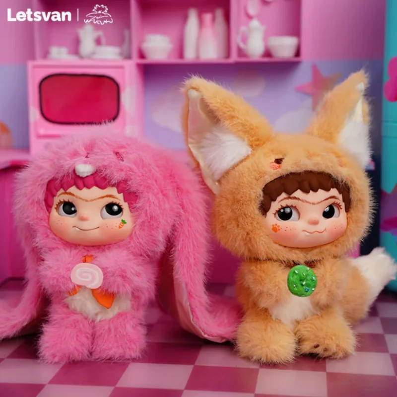 Wakuku Fox&Bunny Trick or Treat Plush toy doll