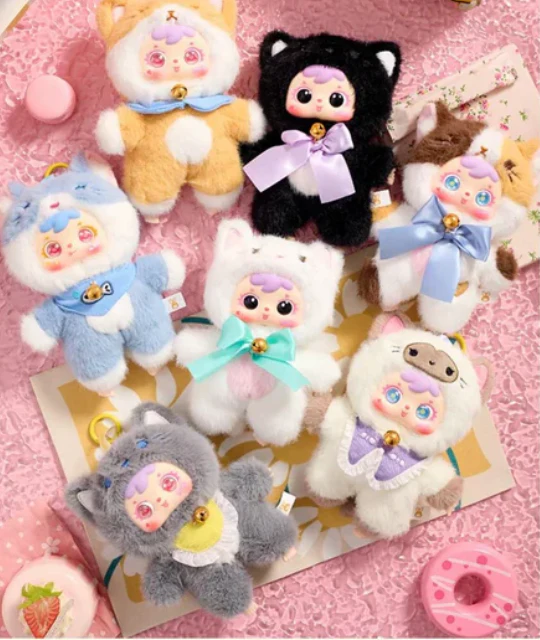 Samuel Tyke Three Little Cat Party Plush Toy Doll