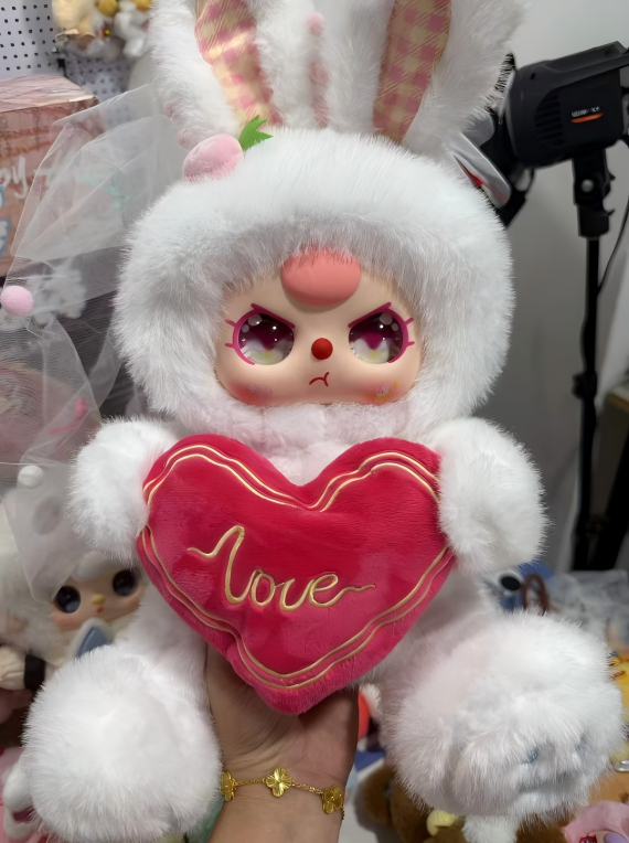 babythree Valentino flower marry bunny