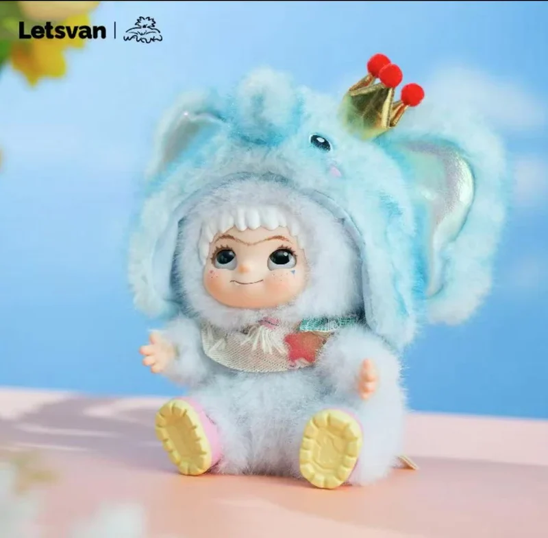 Wakuku Ton Ton Blue Starlight Plush toy doll