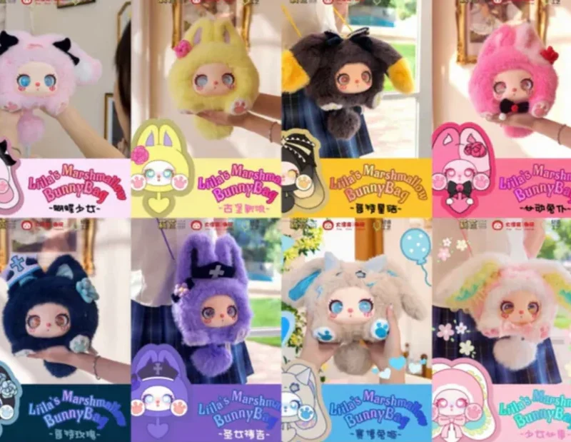 Liila Marshmallow Bunny Bag Plush toy doll