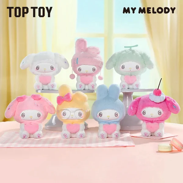 My Melody Milk Candy 50th Anniversary Plush Toy Doll