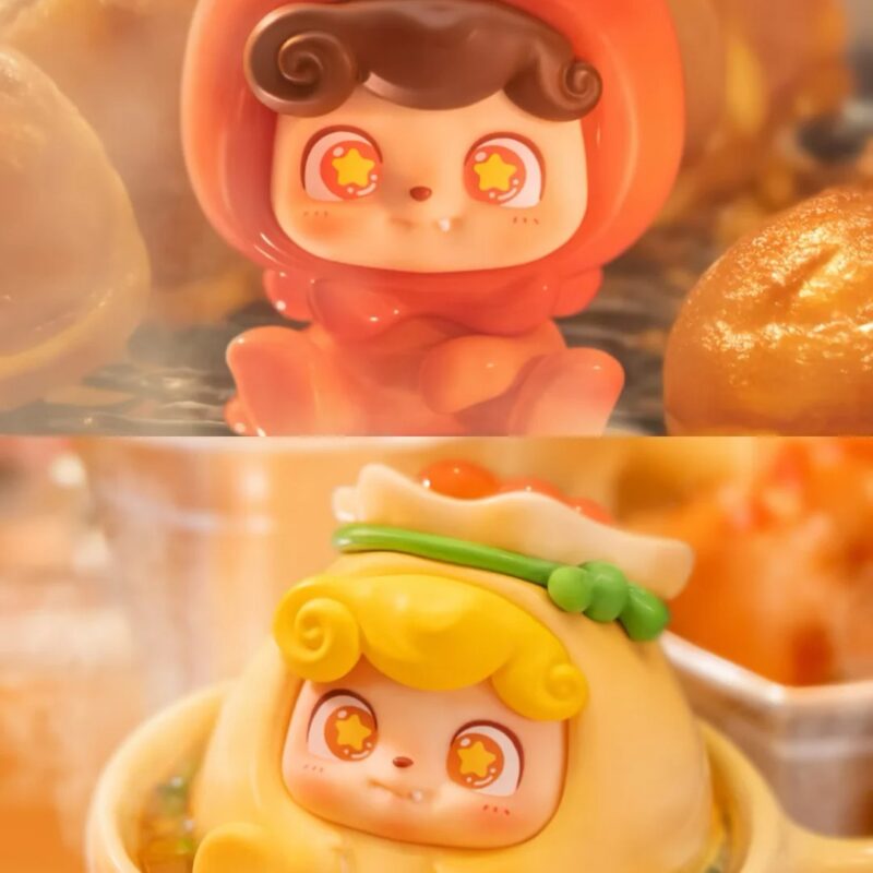 Q Kid Street Snack Mini Bean toy doll