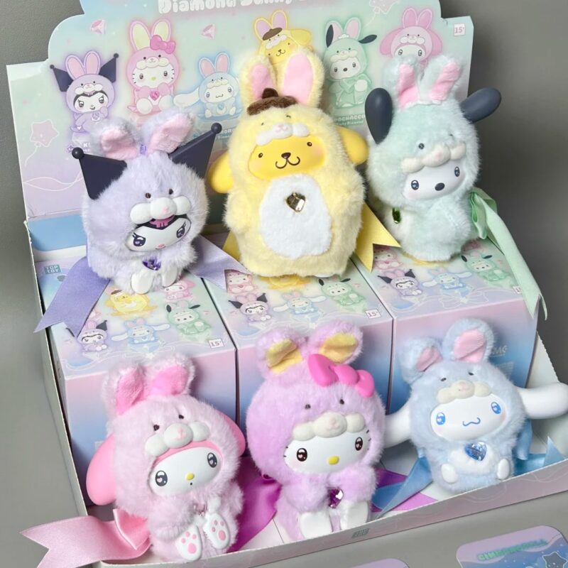 sanrio character diamond bunny baby series figures