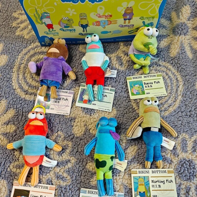 Bikini Bottom Buddies Whimsical Plush toy doll